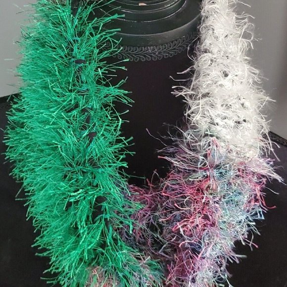 Scarf Neck Muff Multicolored Stretch Warm - Picture 4 of 5